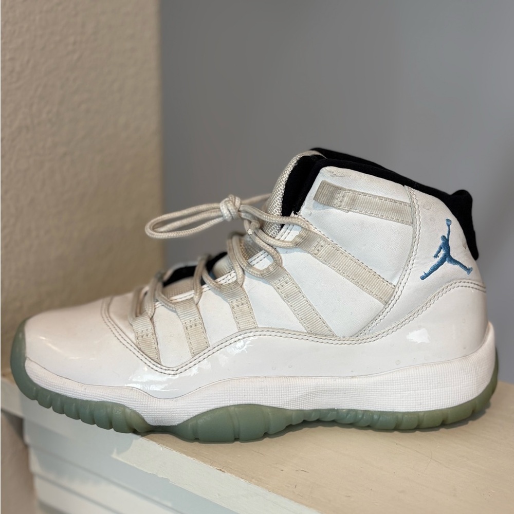 Nike Air Jordan 11 Retro BG Legend Blue 378038-117 Youth Size 5Y Womens 6.5 - Picture 4 of 9